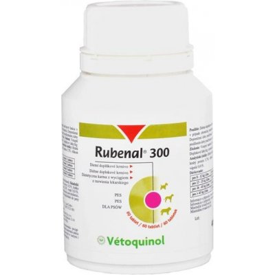 Vetoquinol Rubenal 300 mg 60 tablet – Hledejceny.cz