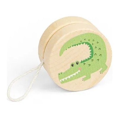 Bigjigs Toys Dřevěné jojo Krokodýl – Zbozi.Blesk.cz