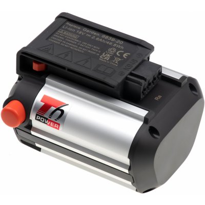 T6 Power Gardena AccuJet Li-18, Li-Ion, 18 V, 2600 mAh - neoriginální