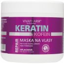 VivaPharm Keratinová vlasová maska 600 ml