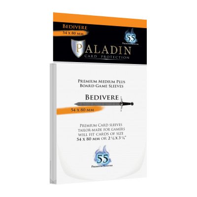 Paladin Sleeves Obaly Bedivere 55x Premium Medium Plus – Hledejceny.cz