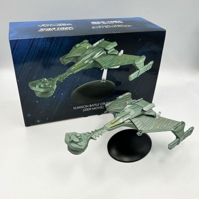 Eaglemoss Star Trek Klingon Battle Cruiser Diecast Mini Replica – Zboží Mobilmania