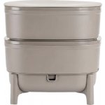 Vermikompostér Plastia 38 x 38 x 38 cm taupe – Zboží Mobilmania