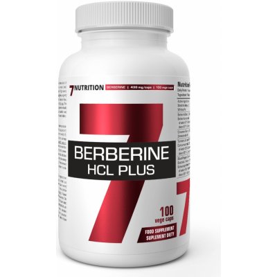7 Nutrition BERBERINE HCL PLUS 100 kapslí – Hledejceny.cz