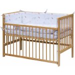 Scarlett postýlka s kompletní výbavou 120 x 60 cm Monta – Zboží Mobilmania