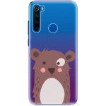 Pouzdro iSaprio - Bear - Xiaomi Redmi Note 8T hnědé – Zboží Mobilmania