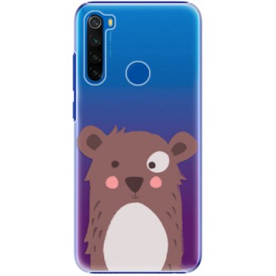 Pouzdro iSaprio - Bear - Xiaomi Redmi Note 8T hnědé – Zboží Mobilmania