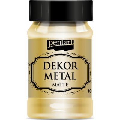 Dekor metal mat 100 ml ZLATÁ – Zboží Dáma