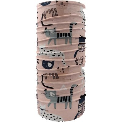 Matt Kids Scarf Coolmax Eco Mattcat dětský nákrčník růžová – Sleviste.cz