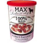 Sokol Falco Max Deluxe Dog Adult kuřecí žaludky svalovina 400 g – Sleviste.cz