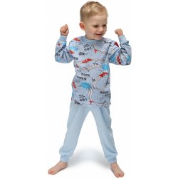 Esito dětské pyžamo Race modrá