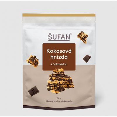 Šufan Kokosová hnízda s čokoládou 170 g – Zboží Mobilmania