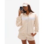 Exalted dámská oversized mikina Off-Duty Zip světle béžová – Hledejceny.cz