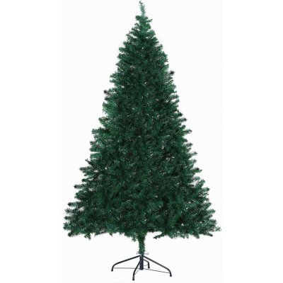 HOMCOM Umělý vánoční stromek Ø102 x 180 cm zelená – Hledejceny.cz