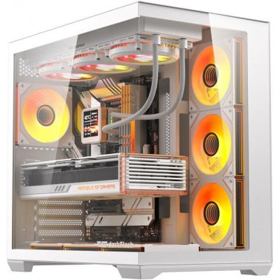 darkFlash C280 White + 7 fans – Zboží Mobilmania