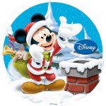 Jedlý papír MICKEY MOUSE – Mickey jako Santa ● Určení: Obrázek na dort – Hledejceny.cz
