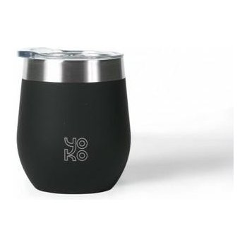 Yoko Design nerezový hrnek na kávu Noir 250 ml