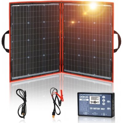 Dokio Přenosný solární panel flexibilní 100Wp – Zboží Mobilmania