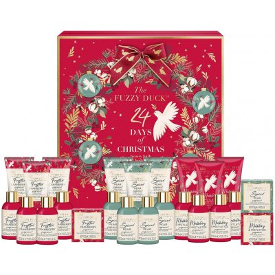 Baylis & Harding The Fuzzy Duck Winter Wonderland Luxury 24 days of Christmas Gift Set adventní kalendář péče o tělo 24 ks – Zboží Dáma