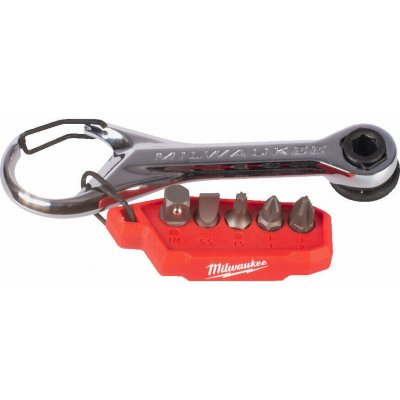 MILWAUKEE 4932498792 mikro ráčna 7v1, 5ks bitů 4932498792 – Zboží Dáma