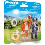 Playmobil 70823 Pohotovostní lékař a policistka – Zboží Živě