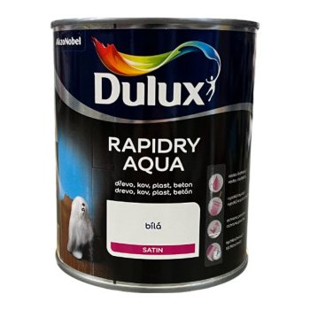 Dulux Rapidry Aqua 0,75 l bílá lesk