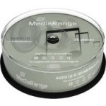 MediaRange CD-R 700MB 52x, printable, spindle, 25ks (MR223) – Zboží Mobilmania