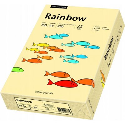 Rainbow A4 160g 250 listů – Zbozi.Blesk.cz
