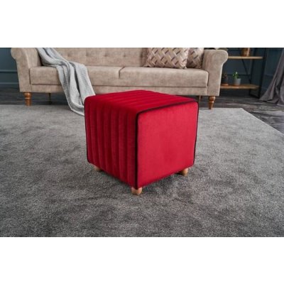 Atelier del Sofa Pouffe Mona Puf - Red – Zboží Mobilmania