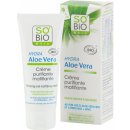 Pleťový krém So´Bio Bio krém denní matující aloe vera 50 ml