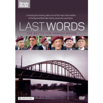 Last Words: The Battle for Arnhem Bridge DVD