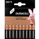 Duracell Basic 18ks AAA 42326 – Zboží Mobilmania