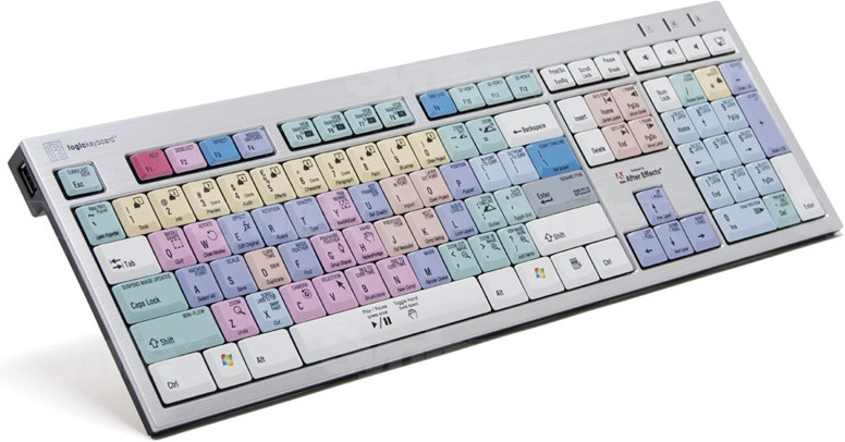 Logic Keyboard Adobe After Effects pro PC