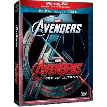 AVENGERS 1+2 Kolekce 2D+3D BD