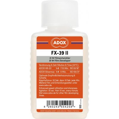 Adox FX-39 TYP II 100 ml negativní vývojka – Zboží Mobilmania