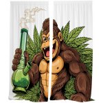 IMPAR Závěsy Gorilla power (Rozměr : 140x250, Materiál: Interlock) – Hledejceny.cz