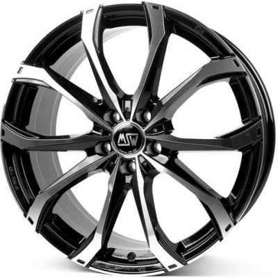 MSW 48 6,5x16 5x114,3 ET31 black polished – Hledejceny.cz