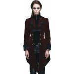 Devil Fashion kabát CT02002 černý – Zboží Mobilmania