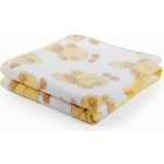 Mybesthome Dětská deka 1+1 DIEGO kachničky + bílá deka mikrovlákno – Sleviste.cz