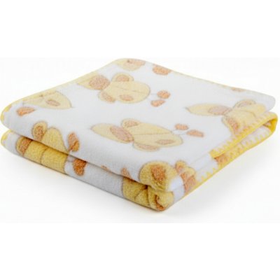 Mybesthome Dětská deka 1+1 DIEGO kachničky + bílá deka mikrovlákno – Sleviste.cz