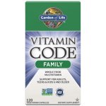 Garden of Life RAW Vitamin Code Family multivitamin pro celou rodinu 120 kapslí – Hledejceny.cz