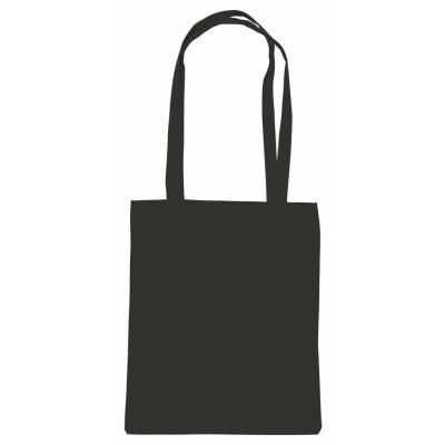 Bavlněná taška s dlouhými uchy černá