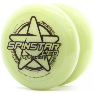 YoYoFactory Spinstar LED (svítící) Yoyo Žlutá – Zboží Mobilmania