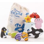 Le Toy Van Petilou skládací věž Oceán 9 ks – Zboží Dáma