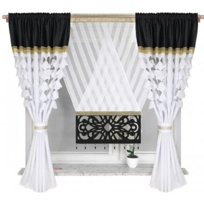 Fliying Komplet Pedeira černá, 300 x 160 cm – Zboží Mobilmania