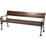 HTI Litinová lavička s měkkým dřevem Wien MC-7136 – Zbozi.Blesk.cz