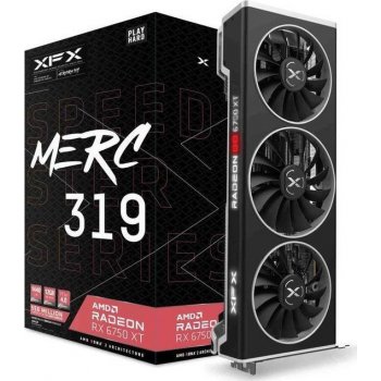 XFX Radeon RX 6750 XT MERC 319 BLACK 12GB GDDR6 RX-675XYTBDP