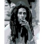 ZUTY Malování podle čísel KOUŘÍCÍ BOB MARLEY 40 x 50 cm – Zboží Dáma