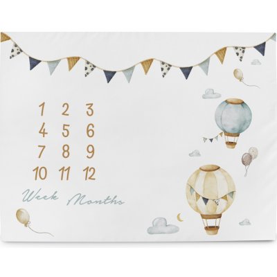 CEBA Podložka milníková na focení Basic Ballons – Sleviste.cz