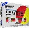 Srixon ball Q-STAR Tour Divide 3-plášťový žluto/červený 3 ks